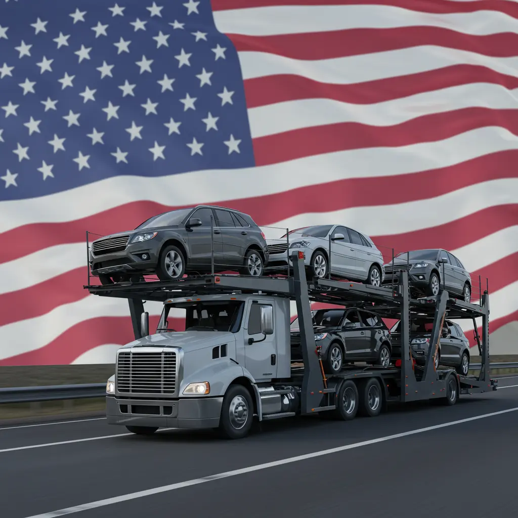 military_car_shipping_image_with_united_states_flag